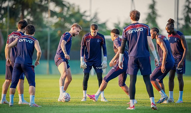 Trabzonspor, Ferencvaros maçı hazırlıklarını tamamladı
