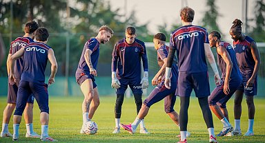 Trabzonspor, Ferencvaros maçı hazırlıklarını tamamladı
