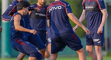 Trabzonspor, Kasımpaşa hazırlıklarını sürdürdü