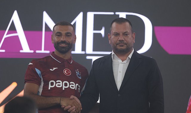 Trabzonspor'da Salah'a büyük imza töreni