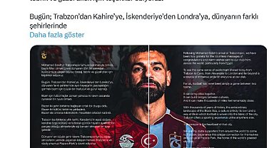 Trabzonspor'dan dünyaya Salah daveti: Kapımız, şehrimiz, tribünlerimiz açık