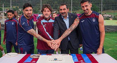 Trabzonspor'un 59'uncu kuruluş yılı Avusturya kampında kutlandı