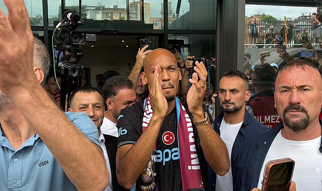Trabzonspor'un yeni transferi Fabinho, şehre geldi Metin eklendi