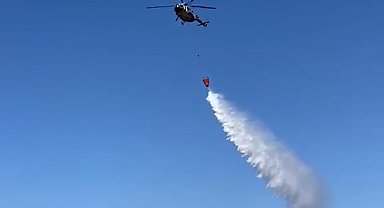 Tunceli'de ot yangınında alevler ormana sıçramadan kontrol altına alındı
