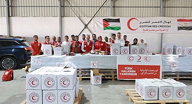 Türk Kızılay Genel Başkanı Yılmaz: Gazze'ye 600 TIR yerine 100 TIR yardım girebiliyor