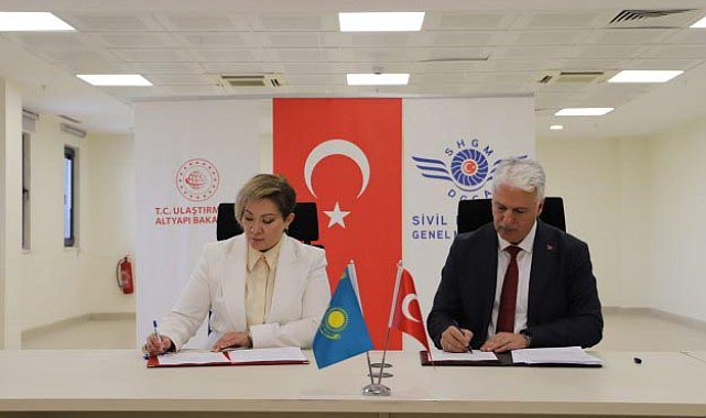 Türkiye ile Kazakistan arasında havacılıkta yeni mutabakat zaptı