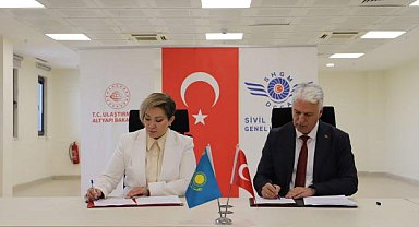 Türkiye ile Kazakistan arasında havacılıkta yeni mutabakat zaptı