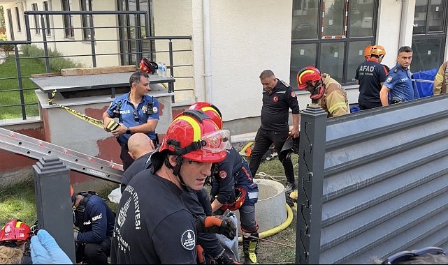 Tuzla'da foseptik çukuruna giren işçi hayatını kaybetti