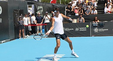 Uluslararası Samsun Open ATP Challenger 50 Tenis Turnuvası'nda şampiyon Gabriel Debru oldu