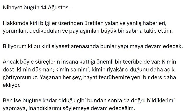 Ümit Dikbayır: Hakkımda üretilen yalan haberleri sabırla takip ettim