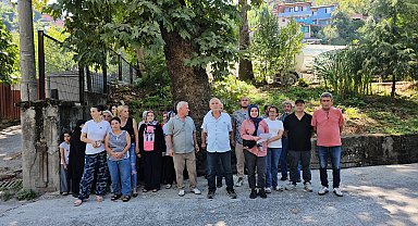 Zonguldak'ta mahalleliden atık toplama tesisi eylemi