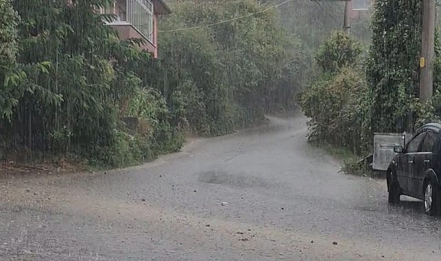 Zonguldak'ta sağanak