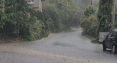 Zonguldak'ta sağanak
