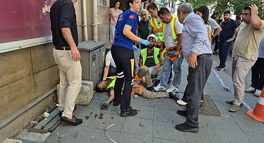 12 metreden düşen çatı ustası ağır yaralandı