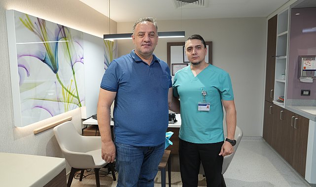 15 yıldır kolunda taşıdığı kitleden ablasyonla kurtuldu