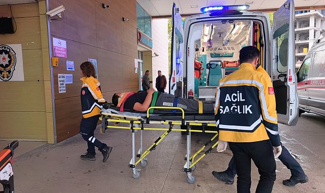 3'üncü kattan merdiven boşluğuna düşen çocuk yaralandı