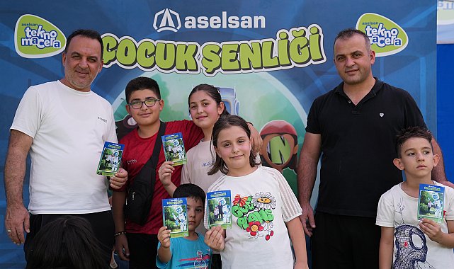 'ASELSAN Çocuk Şenliği', Kayseri'de çocuklarla buluştu