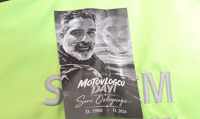 'Motovlogcu Dayı' olarak tanınan Cumhur Kahriman son yolculuğuna uğurlandı