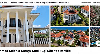 'Salah'a komşu' villa ilanı; Trabzonspor'dan izinsiz kullanıma uyarı