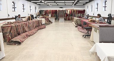 500 yıllık saray seccadeleri sergilenmeye hazırlanıyor