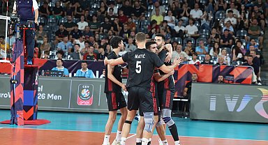 A Milli Erkek Voleybol Takımı, Almanya'ya 3-1 mağlup oldu