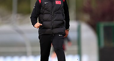 A Milli Futbol Takımı, Fransa maçının hazırlıklarını sürdürdü