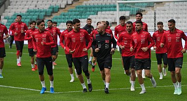 A Milli Futbol Takımı, İtalya maçına hazır