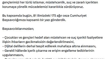 Adalet Bakanlığı'ndan ailenin korunmasına yönelik genelge