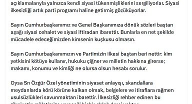 AK Parti'li Çelik: Bu zihniyetin milletimize vereceği hiçbir ahlak dersi yok