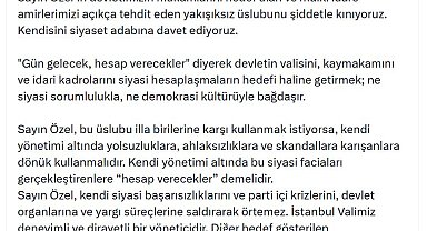 AK Parti'li Çelik: Özgür Özel'in yakışıksız üslubunu şiddetle kınıyoruz