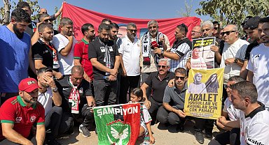 Amed Sportif Faaliyetler ve Beşiktaş taraftarlarından Rojin Kabaiş'in mezarına ziyaret