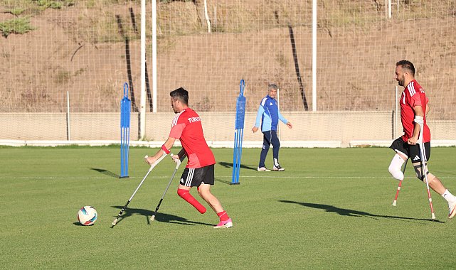 Ampute Futbol Takımı, Dünya Kupası öncesi Erciyes kampının 2'nci etabına başladı