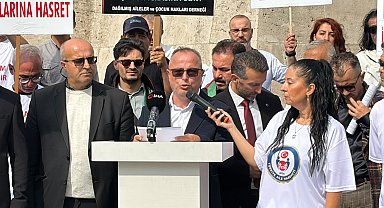 Ankara'da 'süresiz nafaka' protestosu