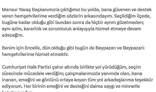 Ankara'da 6 ilçe belediye başkanı CHP'den istifa etti