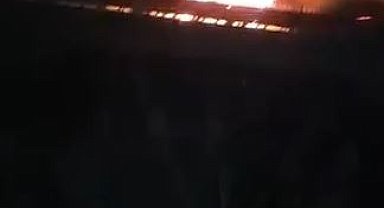 Ankara'da hareket halindeki TIR alev alev yandı