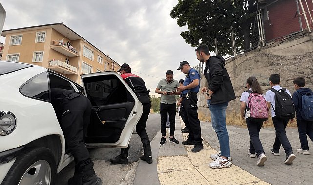 Ankara'da okul çevrelerinde denetim