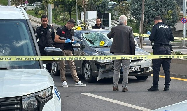 Ankara'da otomobilin çarptığı yaya hayatını kaybetti