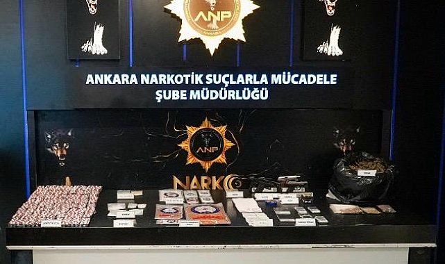 Ankara'da uyuşturucu operasyonlarında 26 tutuklama