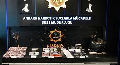 Ankara'da uyuşturucu operasyonlarında 26 tutuklama