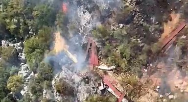 Antalya'da orman yangını