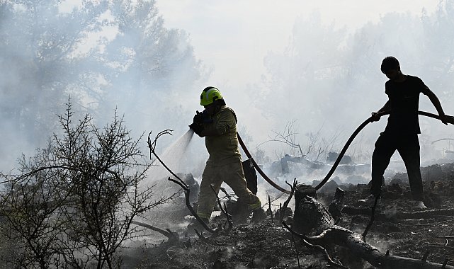Antalya'da orman yangını