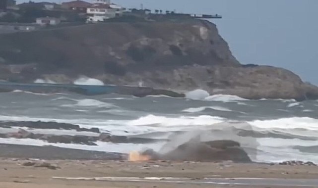 Arnavutköy'de İHA parçaları kontrollü olarak imha edildi