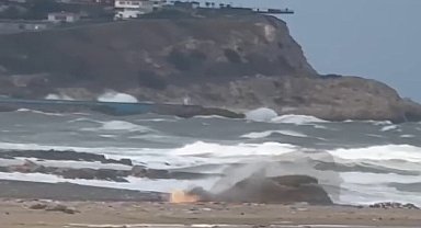 Arnavutköy'de İHA parçaları kontrollü olarak imha edildi