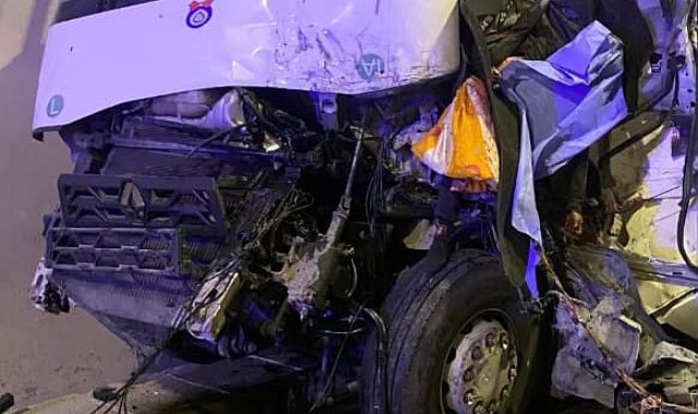 Artvin'de tünelde zincirleme kaza; 1 ölü, 2 yaralı