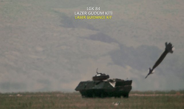 ASELSAN güdüm kitleri, hedefleri başarıyla vurdu