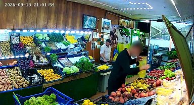 Avcılar'da 1 bin 350 liralık meyveyi alıp, 'ödeme tamam' diyerek gitti