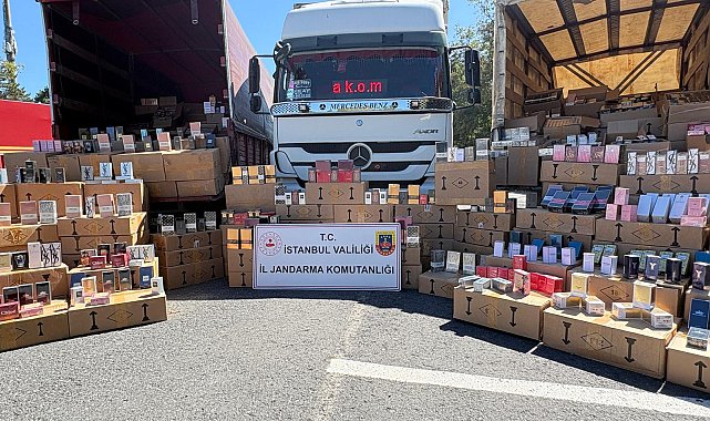 Bağcılar'da sahte parfüm imalathanesine operasyon: 200 milyon liralık ürün ele geçirildi