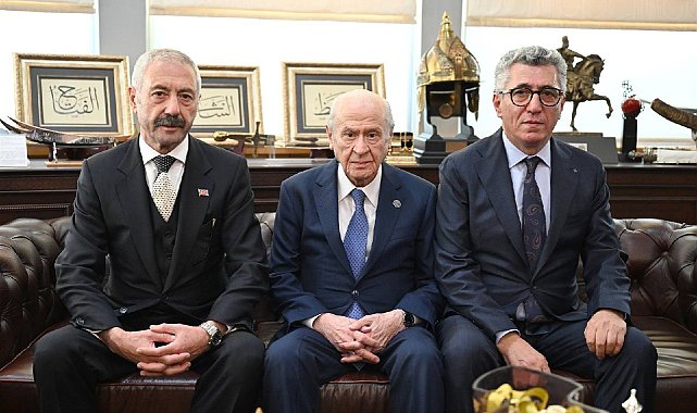 Bahçeli, Sarallar ve Şahinler aileleri ile buluştu