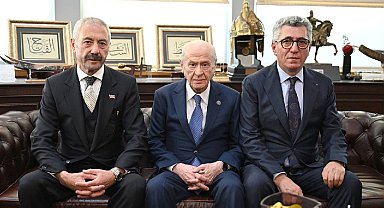 Bahçeli, Sarallar ve Şahinler aileleri ile buluştu