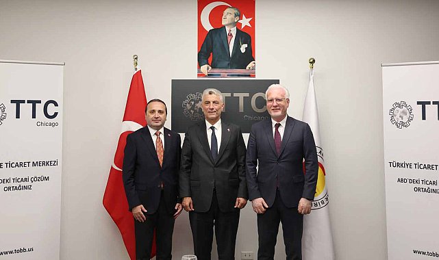 Bakan Bolat'tan Chicago'daki Türk Ticaret Merkezi'ne ziyaret: ABD ile ticaret hedefimiz 50 milyar dolar